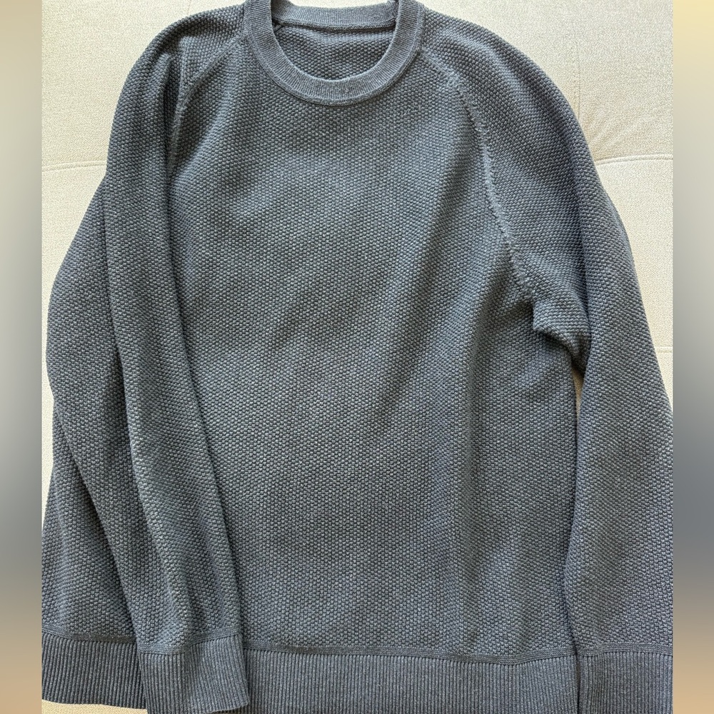 lululemon athletica Charcoal Crewneck Sweater